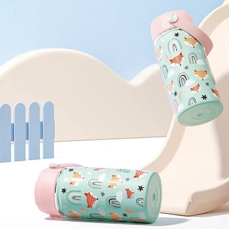 12/18oz Cute Design Kids Sports Bottle